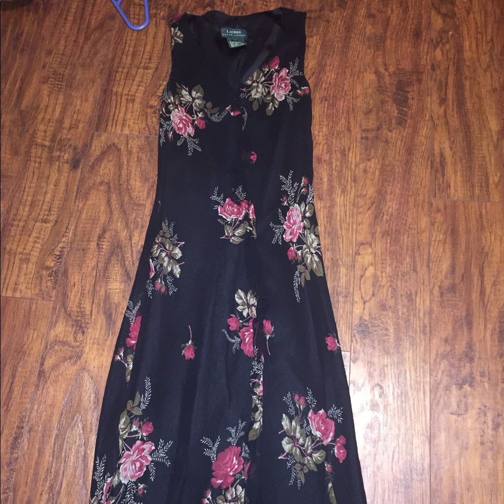 Ralph Lauren silk dress